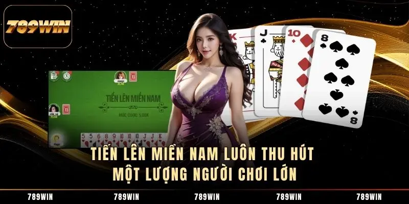 Tiến lên miền Nam luôn thu hút một lượng người chơi lớn Tiến lên miền Nam luôn thu hút một lượng người chơi lớn